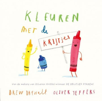 Kleuren met krijtjes - Oliver Jeffers - De Fontein